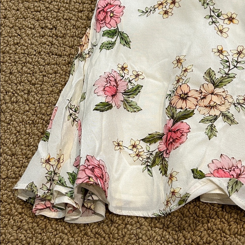 Yumi Kim Kelly Dress size XL Royal Rose Ivory Fairy Cottagecore Mini - Picture 12 of 17